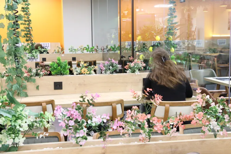 Baykuş Kafe Kütüphane’den bir kare