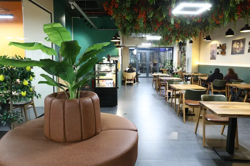 Baykuş Kafe Kütüphane’den bir kare